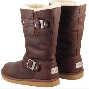 Ugg Kensington Leather Buckle Boots